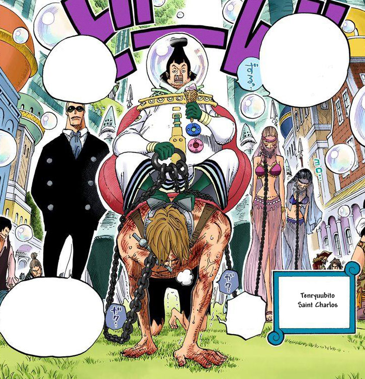 Tenryubito em One Piece: Os Dragões Celestiais do Poder